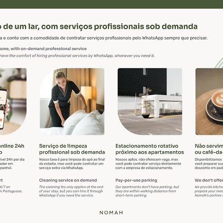 Nomah - Aptos Por Temporada Na Liberdade Appartement São Paulo Buitenkant foto