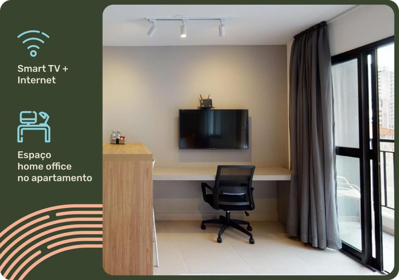 Nomah - Aptos Por Temporada Na Liberdade Appartement São Paulo Buitenkant foto